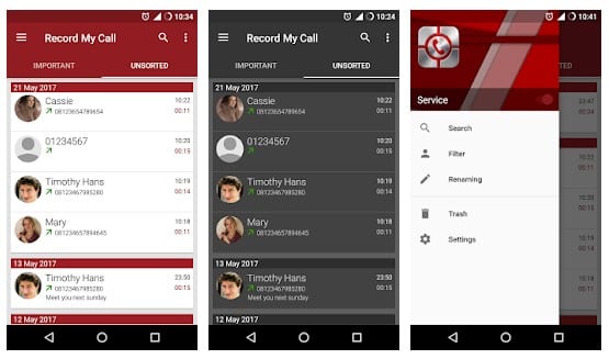 RMC : Enregistreur d'appels Android