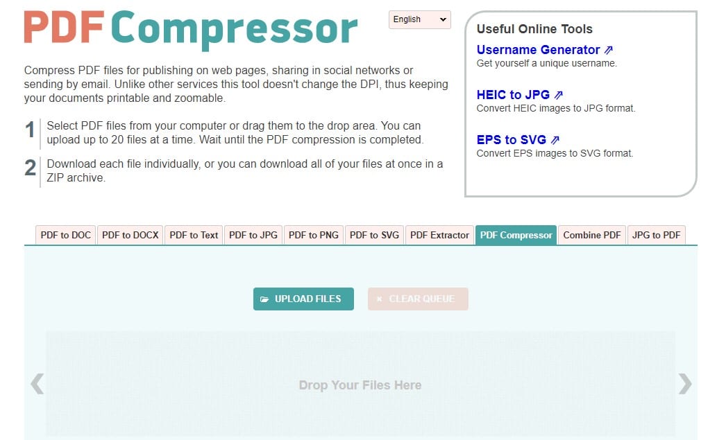 Compresseur PDF