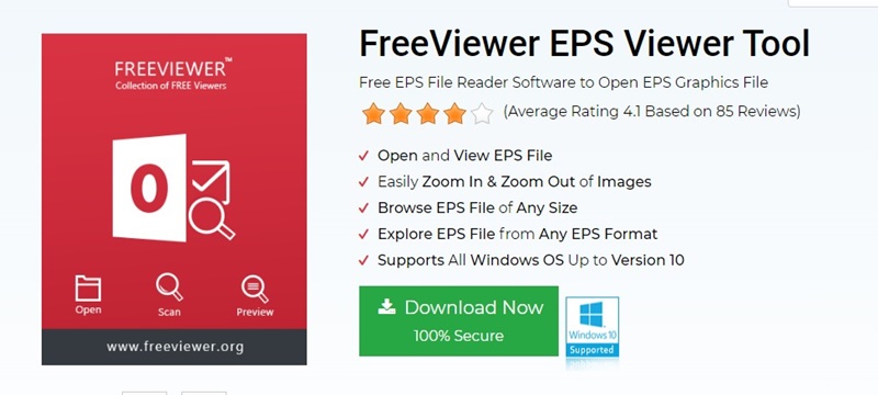 Outil de visualisation FreeViewer EPS