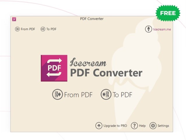 Convertisseur PDF de glace