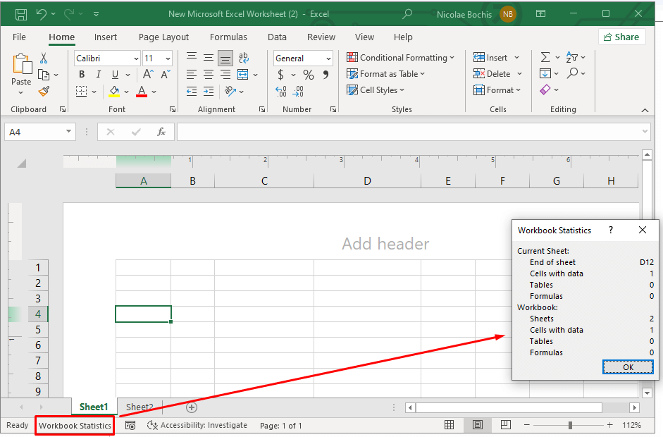 Comment utiliser et personnaliser la barre d'état dans Microsoft Excel image 10