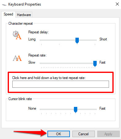 Comment corriger le retard ou le décalage lors de la saisie sous Windows image 17