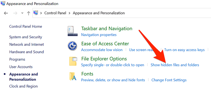 6 façons d'afficher les fichiers et dossiers cachés dans Windows 10 image 6