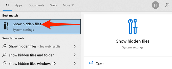 6 façons d'afficher les fichiers et dossiers cachés dans Windows 10 image 19