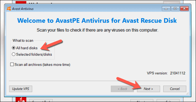 Comment effectuer une analyse antivirus hors ligne pour réparer un PC infecté image 23