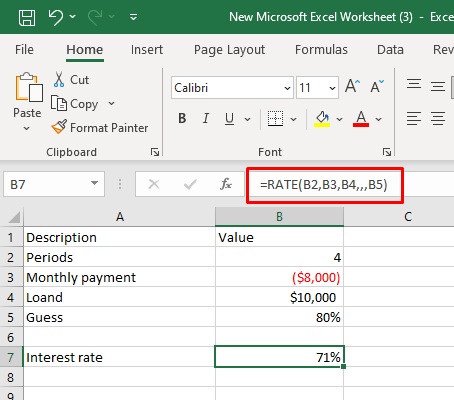 Comment réparer #NUM !  Erreurs dans Microsoft Excel image 8