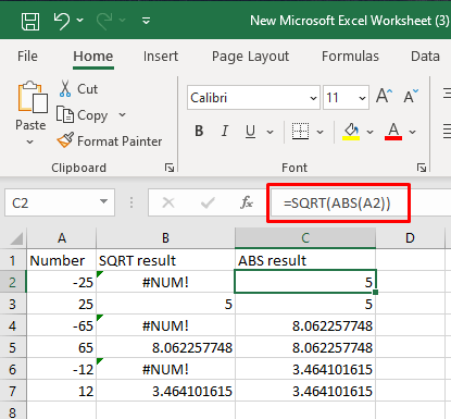 Comment réparer #NUM !  Erreurs dans Microsoft Excel image 5