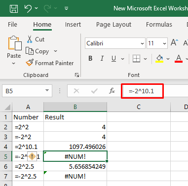 Comment réparer #NUM !  Erreurs dans Microsoft Excel image 6