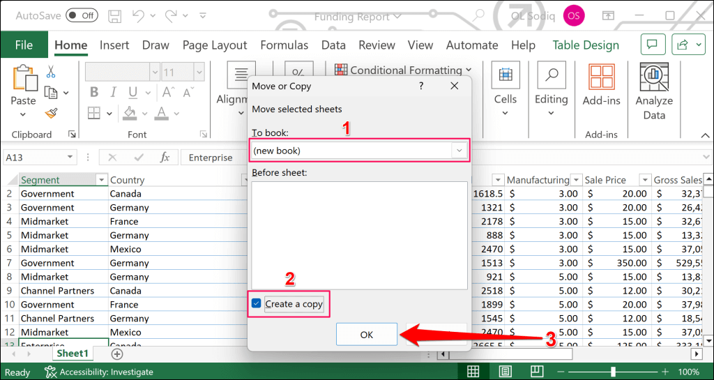 Partager ou enregistrer des classeurs Excel sans formules Image 2