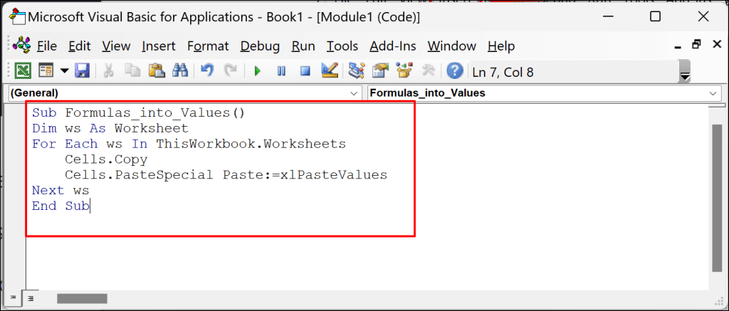Partager ou enregistrer des classeurs Excel sans formules Image 11