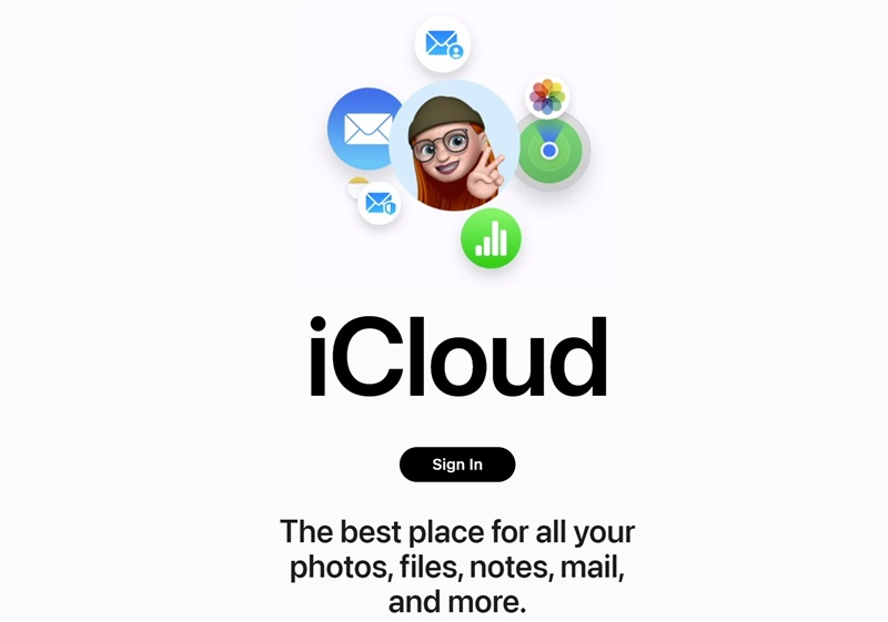 connectez-vous avec votre identifiant Apple