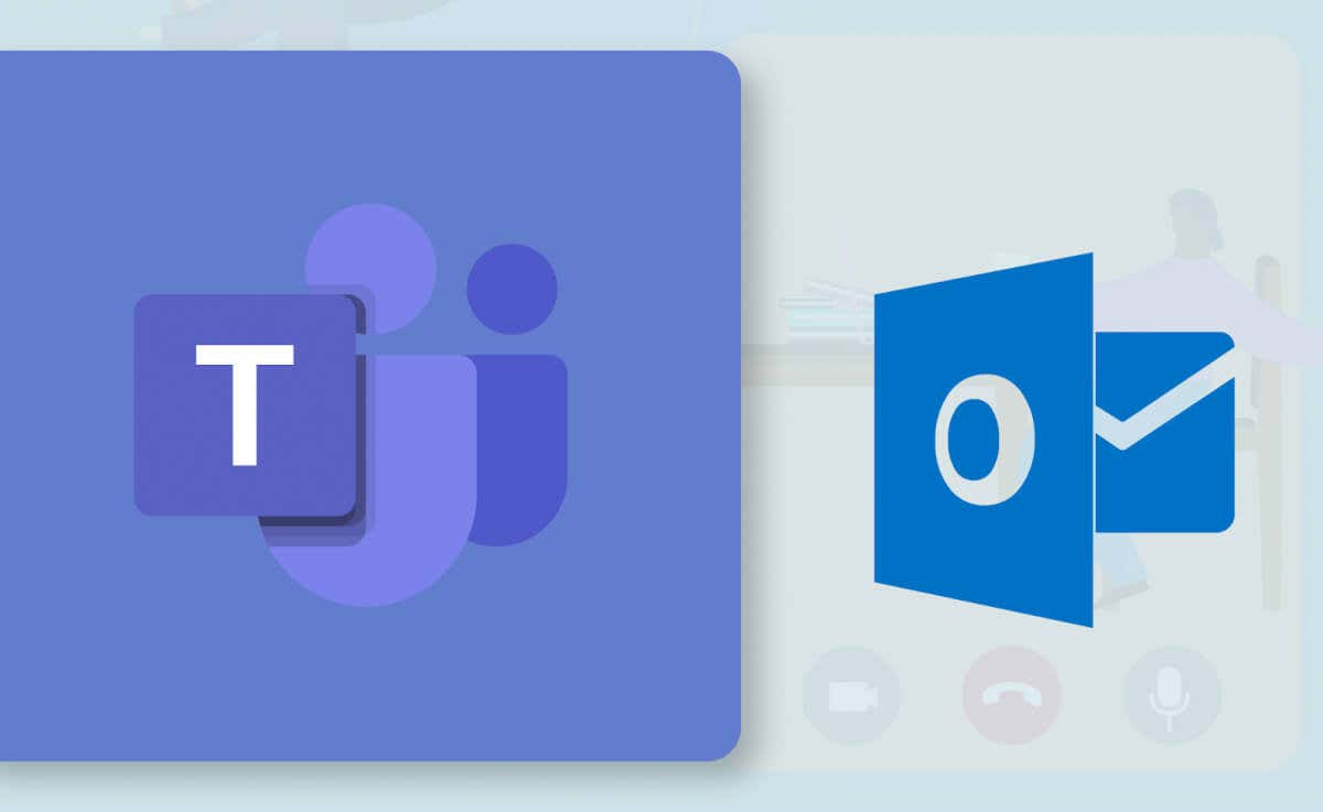 Logo Microsoft Teams et Microsoft Outlook
