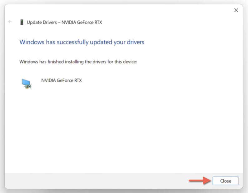 Comment restaurer ou désinstaller les pilotes NVIDIA sous Windows 11 image 11