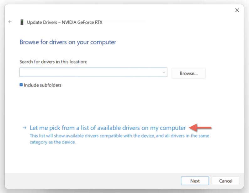 Comment restaurer ou désinstaller les pilotes NVIDIA sous Windows 11 image 9