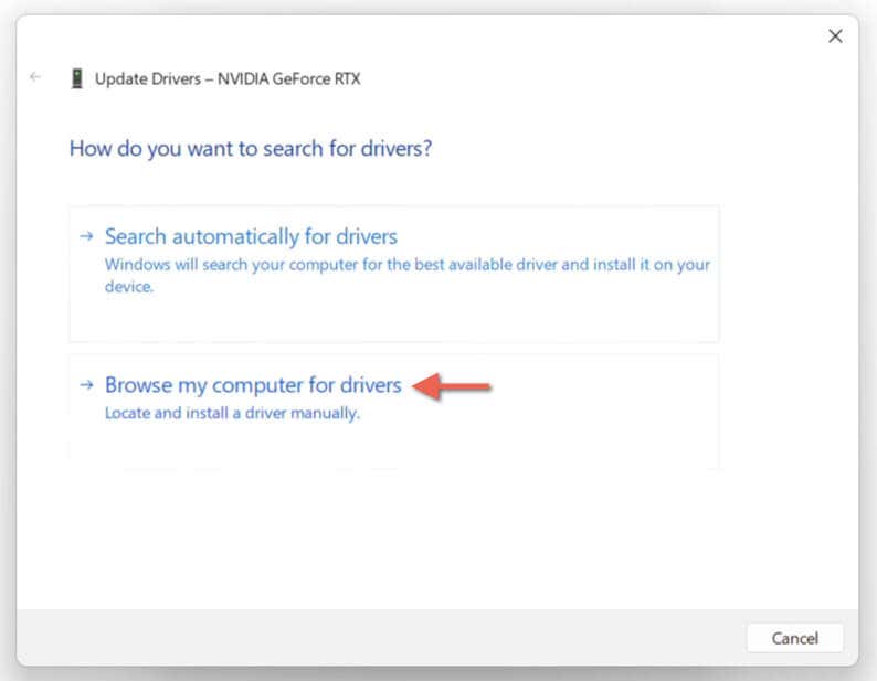 Comment restaurer ou désinstaller les pilotes NVIDIA sous Windows 11 image 8